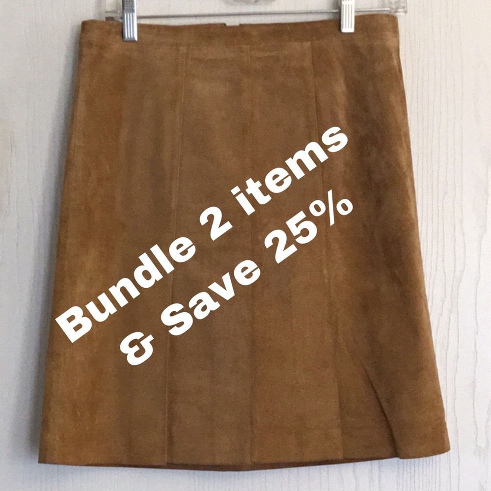 LOFT by Ann Taylor. Size 2.Leather. lined.